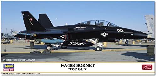 【予約2023年4月】ハセガワ 1/72 アメリカ海軍 F/A-18B ホーネット トップガン プラモデル 02436