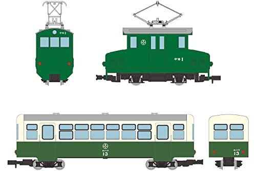 【予約2023年6月】鉄道コレクション 鉄コレ ナローゲージ80 赤坂鉱山 従業員輸送列車 (デキ1＋ホハフ1) 2両セット