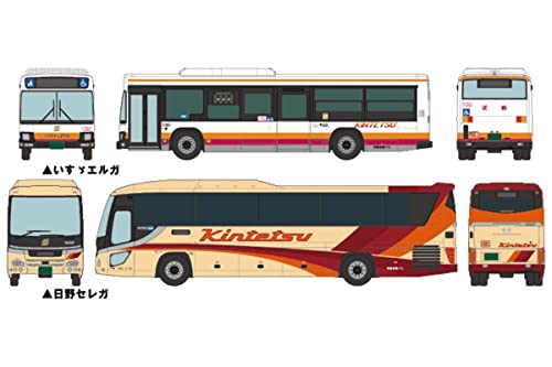 【予約2022年09月】ザ・バスコレクション バスコレ 名阪近鉄バス 2台セット ジオラマ用品