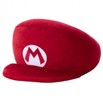 スーパーマリオ Mocchi-Mocchi-GameStyle マリオの帽子 ぬいぐるみ 全長約38cm