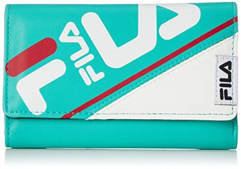 [フィラ] 財布 折財布 三つ折り アレンジ ロゴ レディース FIMS-0284BLGR ブルーグリーン