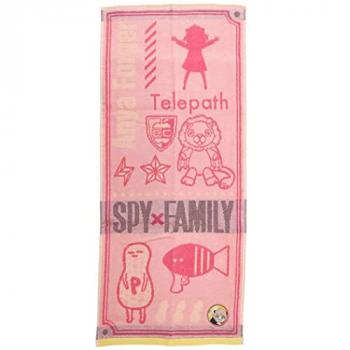 スパイファミリー SPY FAMILY[フェイスタオル]ジャガードロングタオル/アーニャ アイコン