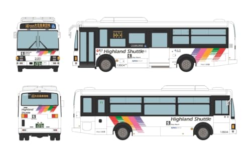 【予約2024年3月】全国バスコレクション 1/80シリーズ JH052 全国バス80 アルピコ交通 ジオラマ用品