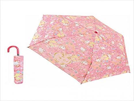 ジェイズプランニング] 折りたたみ傘 折り畳み傘 ガールズ ハローキティ パフューム サイズ:53cm