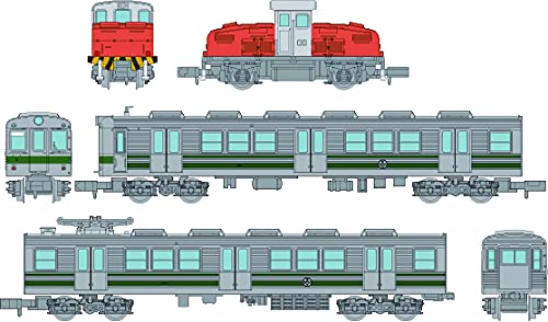 【予約2021年12月】ノスタルジック鉄道コレクション 富井化学工業従業員専用通勤列車 ３両セットＡ