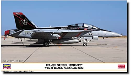 【予約2023年2月】ハセガワ 1/72 アメリカ海軍 F/A-18F スーパーホーネット VFA-41 ブラックエーセス CAG 2022 プラモデル