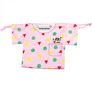 クレヨンしんちゃん パジャマ型巾着 ピンク 約20×W29cm KS-5530180PK