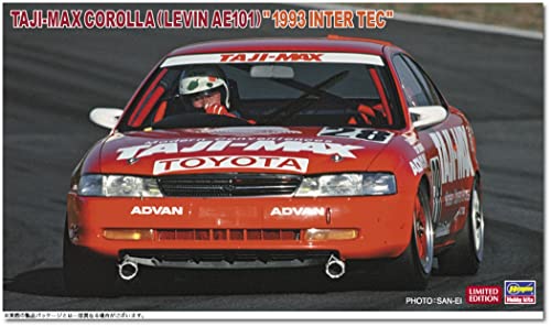 【予約2023年4月】ハセガワ 1/24 TAJI-MAX カローラ レビンAE101 1993 インターTEC プラモデル 20630
