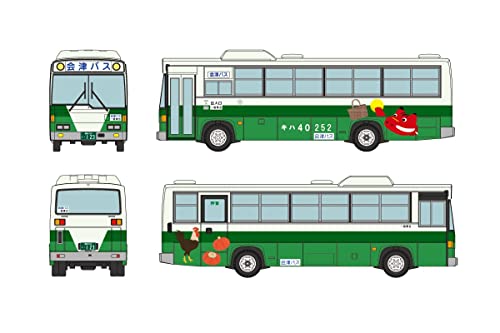 【予約2023年7月】ザ・バスコレクション バスコレで行こう21 会津バス JR只見線 キハ40カラー ジオラマ用品