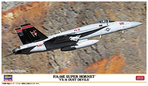 【予約2023年1月】ハセガワ 1/72 アメリカ海軍 F/A-18E スーパーホーネット VX-31 ダストデビルズ プラモデル