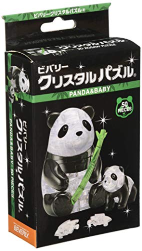 50ピース クリスタルパズル パンダ&ベビー【送料込み】