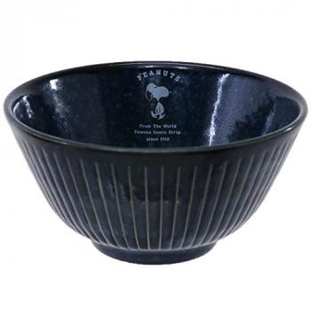 スヌーピー[茶碗]磁器製ライスボウル/インディゴシリーズ ピーナッツ