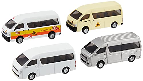 KATO Nゲージ トヨタ ハイエース スーパーロング 幼稚園バス (4台入) 23-651B 鉄道模型用品