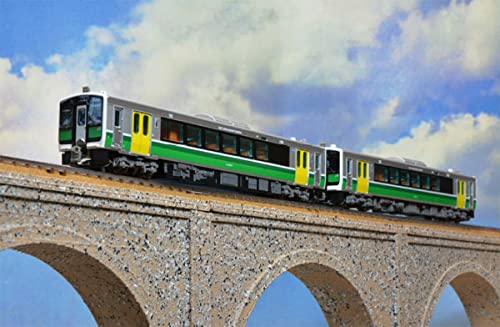 【予約2022年5月】マイクロエース Nゲージ キハE120 新塗装 (緑)只見線 2両セット A7444 鉄道模型 ディーゼルカー