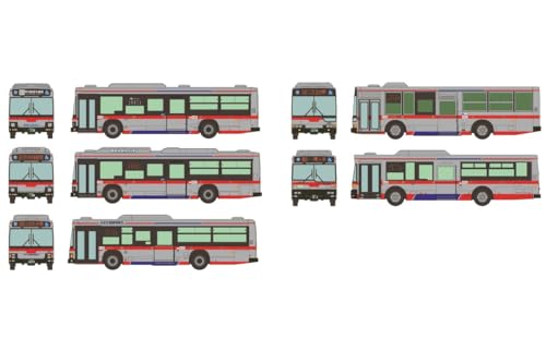 【予約2024年3月】ザ・バスコレクション バスコレ ありがとう東急トランセ 東急バス受託車 5台セット ジオラマ用品