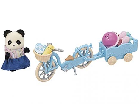 シルバニアファミリー 人形・家具セット 【るんるんサイクリングセット-パンダの女の子-】 DF-17【送料込み】