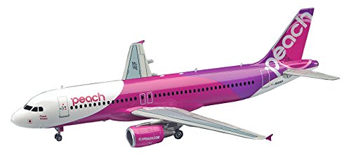 【予約2023年10月】ハセガワ 1/200 ピーチ・アヴィエーション エアバス A320 プラモデル 41