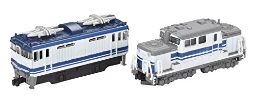 【送料無料】Bトレインショーティー　DD51形ディーゼル機関車+EF64形電気機関車(ユーロライナー色)