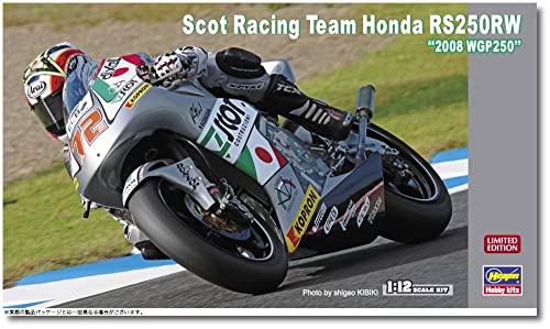 【予約2023年3月】ハセガワ 1/12 スコットレーシングチーム Honda RS250RW 2008 WGP250 プラモデル