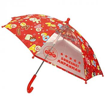 キャラクター グッズ 子供用 キャラ傘 雨具 かわいいアンパンマン キッズ傘 40cm  手開き傘