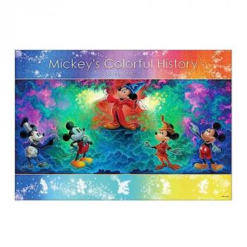 1000ピース ジグソーパズル ディズニー Mickey's Colorful History (51×73.5cm)【送料込み】