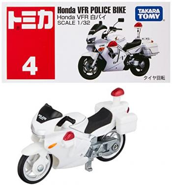 タカラトミー『 トミカ ?4 Honda VFR800 白バイ (箱) 』 ミニカー 車 おもちゃ male 3歳以上 箱入り【送料込み】
