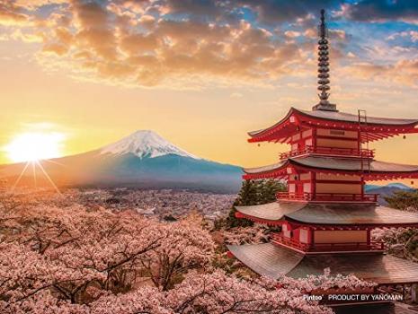 150ピース ジグソーパズル 富士山と桜 【プチパリエクリア】【送料込み】