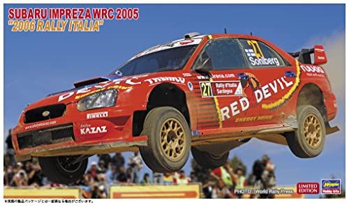 【予約2023年1月】ハセガワ 1/24 スバル インプレッサ WRC 2005 (2006 ラリー イタリア) プラモデル