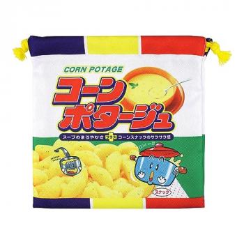 お菓子シリーズ フラット巾着 コーンポタージュ OC-5530305CP