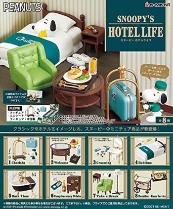 ピーナッツ SNOOPY'S HOTEL LIFE 8個入りBOX商品