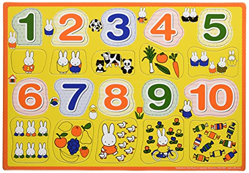 【アポロのピクチュアパズル】 ミッフィー すうじ 20ピース 子ども向けパズル 25-119