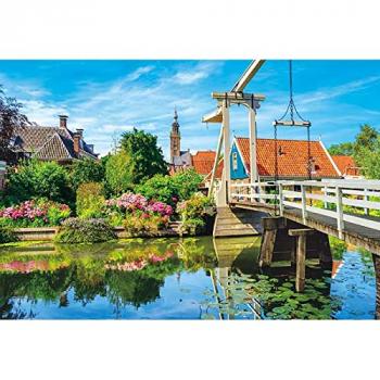 300ピース ジグソーパズル 花咲くオランダの跳ね橋 (26ｘ38cm)【送料込み】