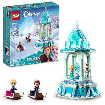 レゴ(LEGO) ディズニープリンセス アナとエルサのまほうのメリーゴーランド 43218  ブロック   お姫様 おひめさま  6歳 ~【送料込み】