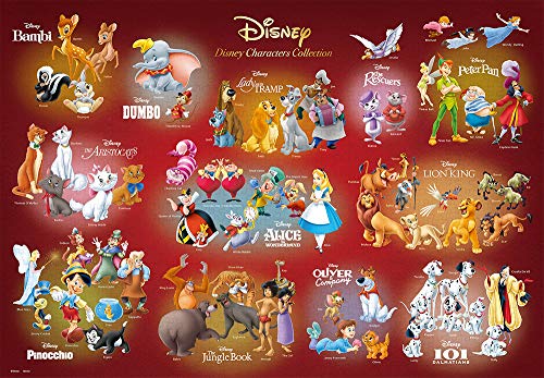 1000ピース ジグソーパズル ディズニー Disney Characters Collection (51x73.5cm)【送料込み】