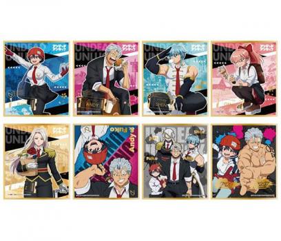 TVアニメ『アンデッドアンラック』 ビジュアル色紙コレクション 8個入りBOX