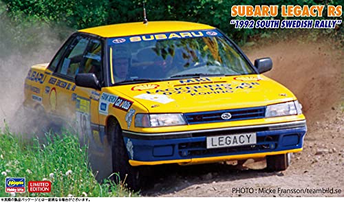 【予約2022年11月】ハセガワ 1/24 スバル レガシィ RS 1992 南スウェディッシュラリー プラモデル 20602