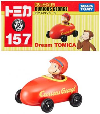 タカラトミー トミカ ドリームトミカ No.157 おさるのジョージ ミニカー おもちゃ 3歳以上
