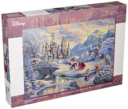 1000ピース ジグソーパズル ディズニー Beauty and the Beast's Winter Enchantment (51x73.5cm)【送料込み】