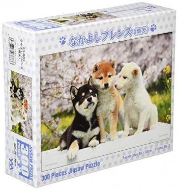 300ピース ジグソーパズル なかよしフレンズ(柴犬) (26x38cm)【送料込み】