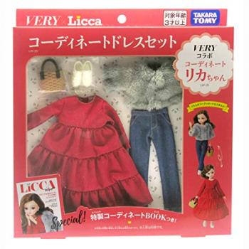 リカちゃん ドレス LW-20 VERYコラボ コーディネートドレスセット