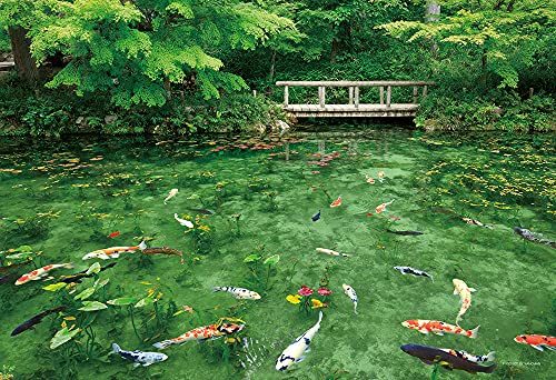 500ピース ジグソーパズル 踊る色彩モネの池 (岐阜) コンパクトピース (26ｘ38cm)【送料込み】