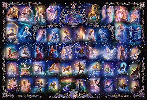 【日本製】 ビバリー 1000ピースジグソーパズル 星空の物語~四十八星座~(49×72?) 81-130【送料込み】