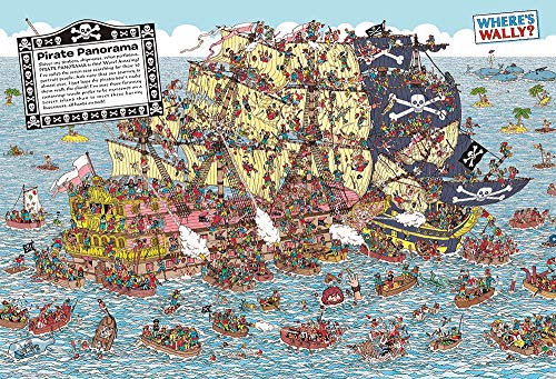 【日本製】 2000スモールジグソーパズル Where's Wally? 海賊船パニック(49×72cm) S92-506【送料込み】