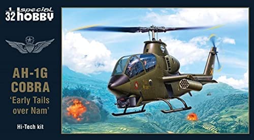 【予約2021年12月〜2022年1月】1/32 AH-1G 初期型 ｢ベトナム戦争｣ ハイテックキット SPH SH32082   スペシャルホビー