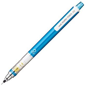 【送料無料】三菱鉛筆 シャープペン クルトガ 0.3 ブルー M34501P.33