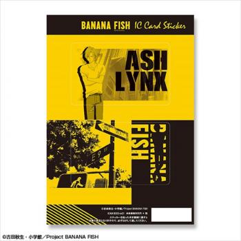 【予約2024年06月】BANANA FISH ICカードステッカー デザイン01(アッシュ・リンクス) ライセンスエージェント