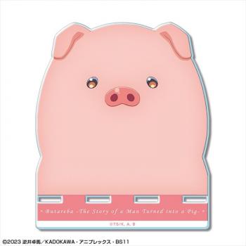 【予約2024年06月】豚のレバーは加熱しろ アクリルスマホスタンド デザイン03(豚) ライセンスエージェント
