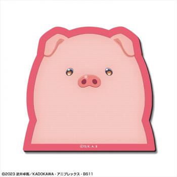 【予約2024年06月】豚のレバーは加熱しろ ラバーマウスパッド デザイン04(豚/A) ライセンスエージェント
