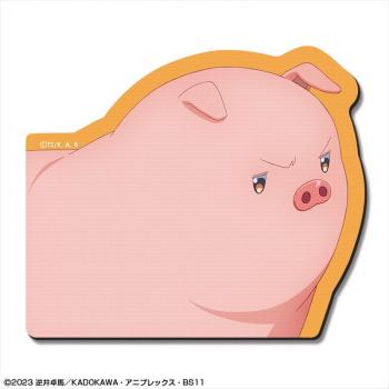 【予約2024年06月】豚のレバーは加熱しろ ラバーマウスパッド デザイン06(豚/C) ライセンスエージェント