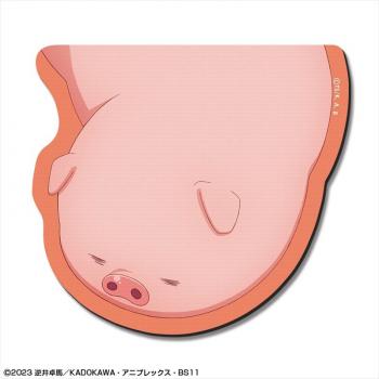 【予約2024年06月】豚のレバーは加熱しろ ラバーマウスパッド デザイン07(豚/D) ライセンスエージェント